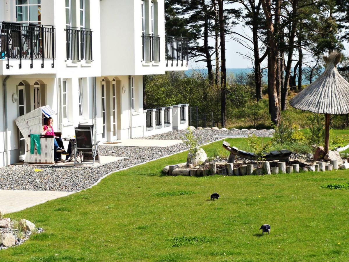 3 Zimmer Ferienwohnung Haus Meeresblick Mit Meerblick A005 Mit Suedterrasse Und Strandkorb Baabe Zewnętrze zdjęcie